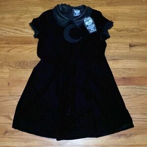 NWT Killstar Fang Shift Velvet Moon Dress XXL